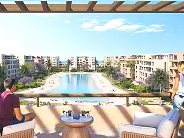 Chalets For sale in Hacienda Waters Resort - Palm Hills, North Coast Resorts, 106 sqm