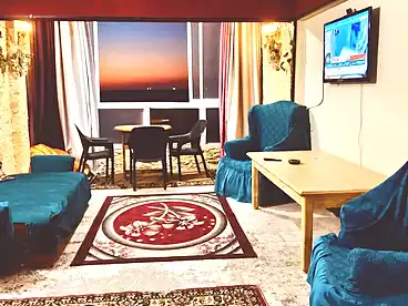 Furnished Apartment For rent in El Bitash, Al Agamy, 100 sqm