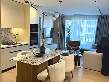 Duplex with Garden For sale in Trio Gardens Compound - M Squared, Compounds in New Cairo, 266 sqm