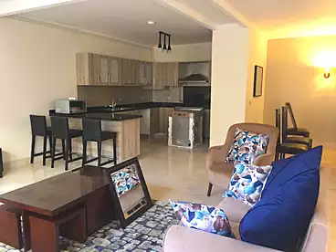 Furnished Apartment For rent in Katameya Dunes Compound - Cairo Investment, Compounds in New Cairo, 220 sqm