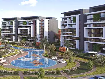 Apartment with Garden For sale in Ravie Compound - Captain, R8, 118 sqm