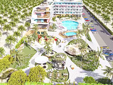 Chalets For sale in Virginia Flower Resort - Solid, North Coast Resorts, 50 sqm