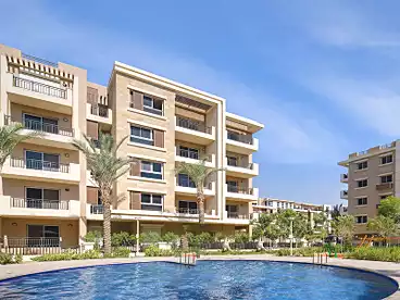 شقق للبيع في أوريجامي جاردنز - كمبوند تاج سيتي، كمبوند تاج سيتى - مدينة مصر، 129 متر