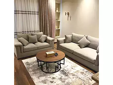 Studio with garden For rent in Village Gate Compound - Palm Hills, Compounds in New Cairo, 88 sqm