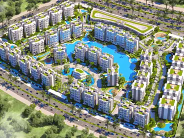 Twin Duplex For sale in Hava Residence Compound - Qurtaba, R8, 235 sqm