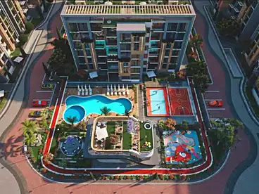 Apartments For sale in Valencia Valley Compound - NCB, Compounds in New Cairo, 139 sqm