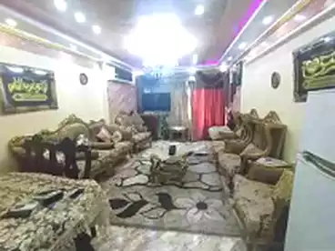 Furnished Apartment For rent in El Mandara Bahri, El Mandara, 80 sqm