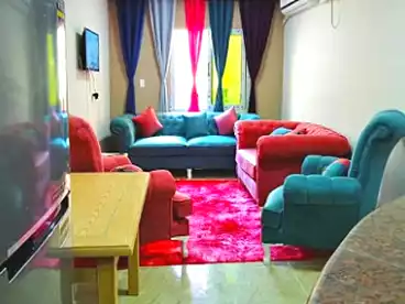 Furnished Apartment For rent in El Mandara, Alexandria, 80 sqm