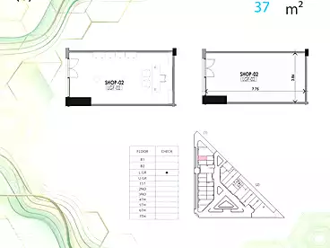 Properties For sale in Next Plaza Mall - Next Home, Compounds in Maadi, 37 sqm