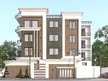 Apartments For sale in Eighth Neighborhood, El Obour, 201 sqm