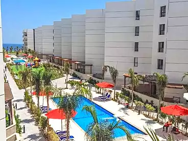 Chalets For rent in Porto Said Compound - Amer Group, Compounds in Port Said, 100 sqm