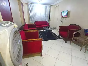Furnished Apartment For rent in El Safa We El Marwa St, Faisal, 90 sqm