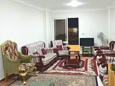 Furnished Apartment For rent in Gamal Abdel Nasser St., El Asafra, 122 sqm