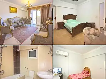 Apartments For rent in Florence Mega Mall - Marseilia, Compounds in El Montazah, 168 sqm