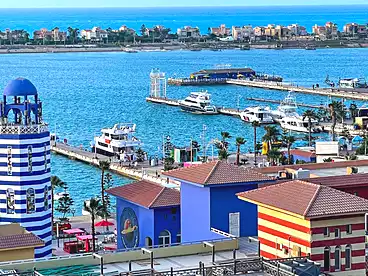 For sale in Porto Marina Resort - Amer Group, North Coast Resorts, 80 sqm