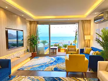 Serviced Apartments For rent in El Gaish Road, Sidi Bishr, 150 sqm