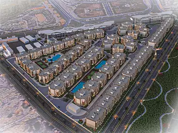 For sale in Address Home 2 Compound - Arkan, Compounds in Hadayek October, 190 sqm