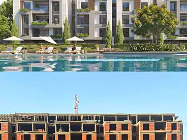 Apartments For sale in Aljar British District Compound, Compounds in Elshorouk City, 151 sqm