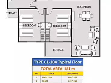 For sale in Address Home Compound - Arkan, Compounds in Hadayek October, 181 sqm