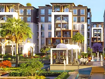 Properties For sale in Rewaq Residence Compound - Arabian Mark, Compounds in New Cairo, 158 sqm