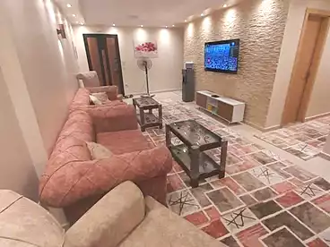 Furnished Apartment For rent in Al Sheikh Al Nafrawi St., Hadayek El Koba, 80 sqm