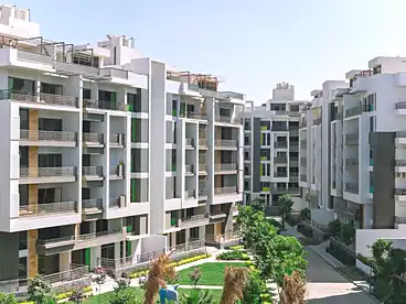 Apartments For sale in The Icon Gardens Compound - Style Home, Compounds in New Cairo, 105 sqm