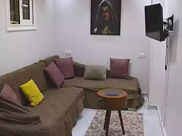 Furnished Apartment For rent in El-Shaheed Youssef El-Sebaey St, El Mamoura, 100 sqm