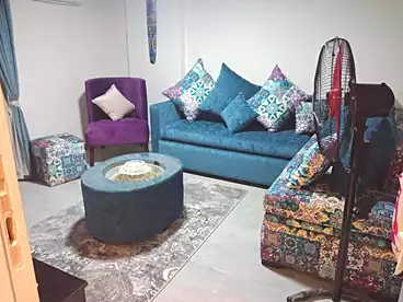 Furnished Apartment For sale in Al Asafra Bahri, El Asafra, 100 sqm