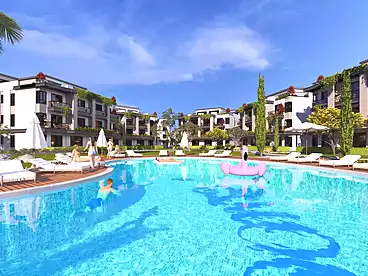in Hurghada Resorts, Red Sea, 89 sqm