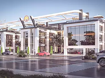 Properties For sale in Strip Mall 13 - Arkan, Compounds in Hadayek October, 45 sqm