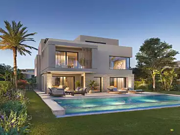فلل للبيع في واتر فيلاز - منتجع هاسيندا باي، منتجع هاسيندا باي - بالم هيلز، 600 متر