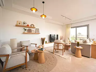 Furnished Apartment For rent in Cairo Festival City Mall - CFC, Cairo Festival City Compound - Al Futtaim, 195 sqm