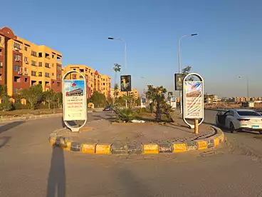 محلات للبيع في طريق احمد زويل، حدائق أكتوبر، 17 متر