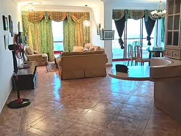 Furnished Apartment For rent in El Mandara, Alexandria, 140 sqm