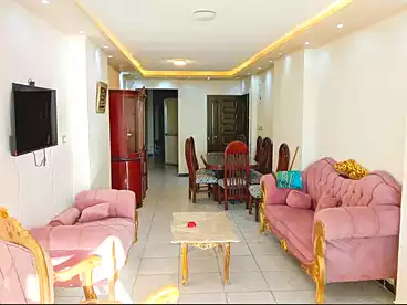 Furnished Apartment For rent in El Gaish Road, Sidi Bishr, 120 sqm