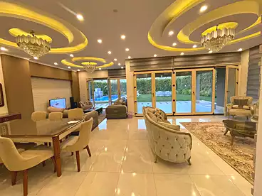 Villas For rent in Palm Hills Kattameya Extension Compound - PK2, Compounds in New Cairo, 1000 sqm