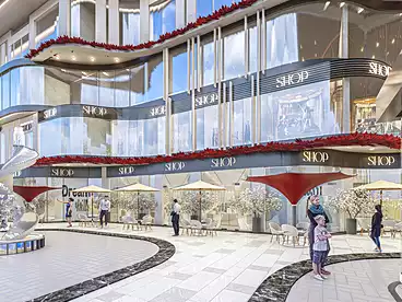 Shops For sale in Italian Square - Mousa Coast, Compounds in Hadayek October, 30 sqm
