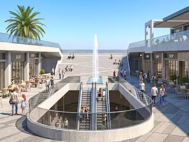Commercial For sale in Ladera Hub Mall - El Bostany, Compounds in New Cairo, 24 sqm