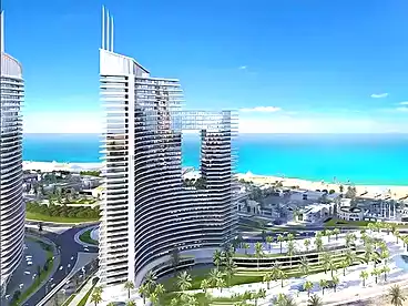 Chalets For sale in North Edge Towers - City Edge, New Alamein Resorts, 319 sqm