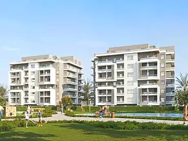 Apartments For sale in Shababeek Compound - Marquee, Compounds in New Cairo, 149 sqm