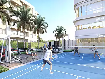 Apartments For sale in Riza 2 Compound - Eagles, Compounds in Sheikh Zayed, 124 sqm