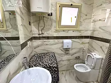 Roof For rent in El Ashrafia Compound - Arabia, Compounds in New Cairo, 150 sqm