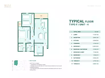 Apartments For sale in Alex West Compound - Barons, Compounds in King Mariout, 133 sqm