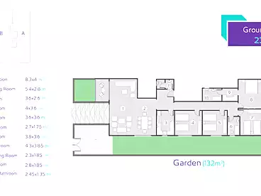 Properties For sale in Second Neighborhood, Bait El Watan, 235 sqm