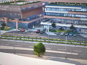 Properties For sale in Sea Gate Mall - Emarrak Development, New Mansoura City, 91 sqm