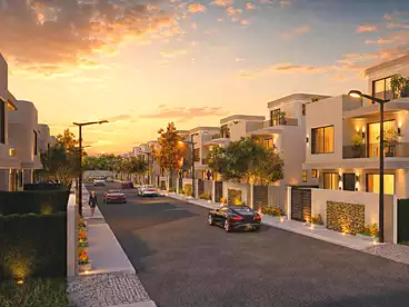 Villas For sale in Sun Square Compound 3 - PTC, Expansion Of El Sheikh Zayed City, 355 sqm