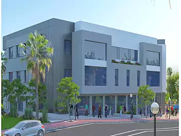 Corporate Branch For rent in El-Waha St, Neighbourhood 4, 135 sqm