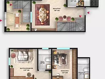 Apartments For sale in Eighth Neighborhood, Bait El Watan, 198 sqm