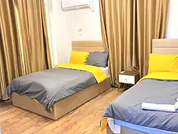 Furnished Apartment For rent in Mostafa Kamel Axis, First Settlement, 180 sqm