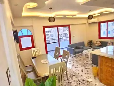 Furnished Apartment For sale in Shatee El Nakheel, Al Agamy, 200 sqm